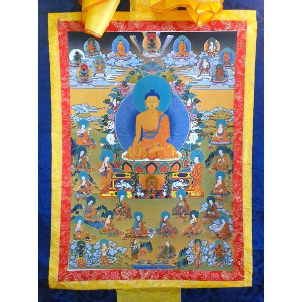 Tranh Thangka Cõi Niết Bàn_120x80cm